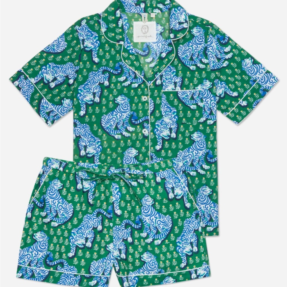 Tiger Queen Printfresh shorts set